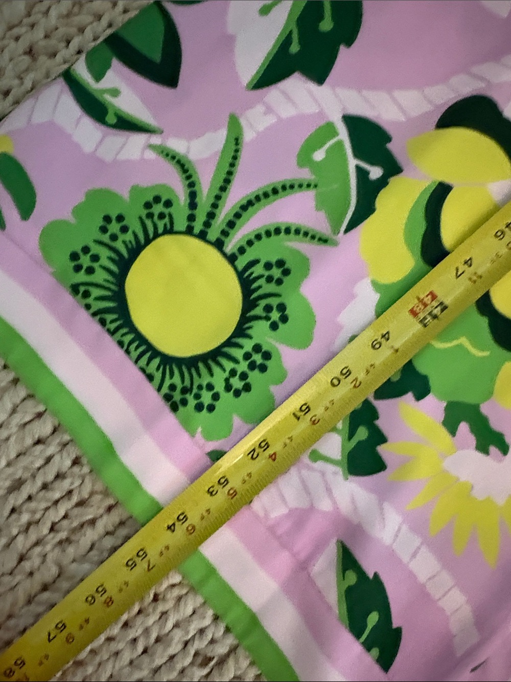 V-Neck Floral Maxi Dress in Pink and Green - Picture 5 of 8